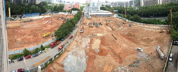 sunbet申搏广场建设有序向前推进