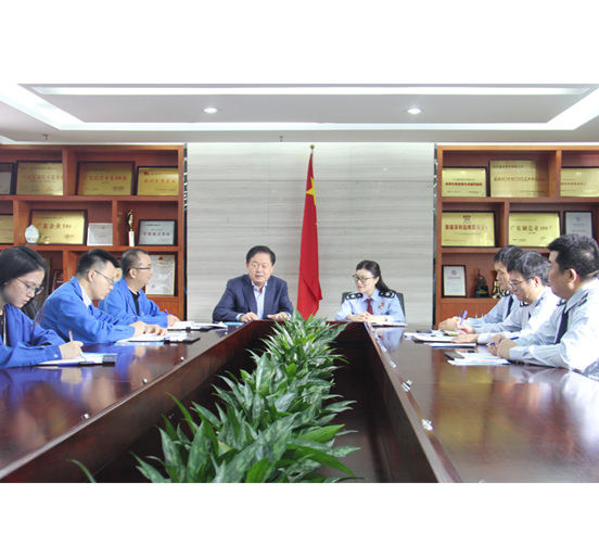 深圳市南山区税务局党委委员、总会计师熊艳一行莅临sunbet申搏座谈交流