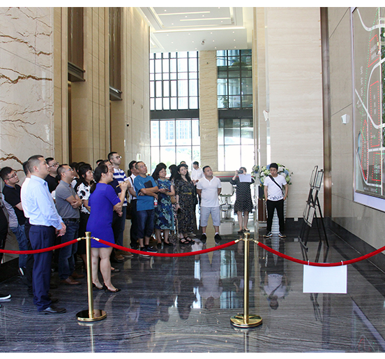 重庆市房地产开发协会副会长王芳一行考察调研sunbet申搏城