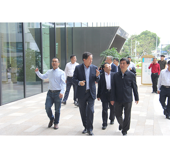 江西省政协副主席雷元江一行参观sunbet申搏城