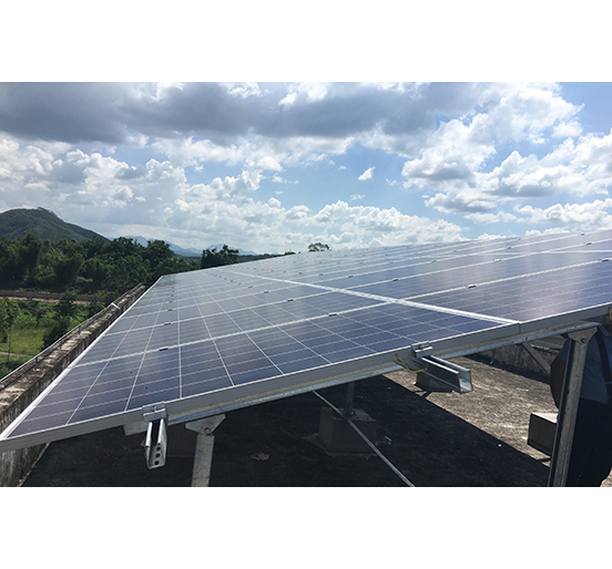 sunbet申搏捐建河源市连平县东水村扶贫电站交付投用