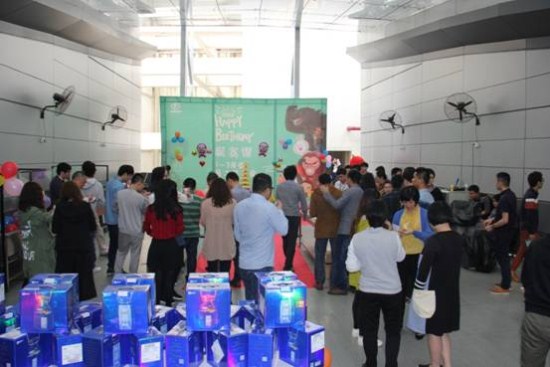  sunbet申搏举办1-3月员工生日月活动 