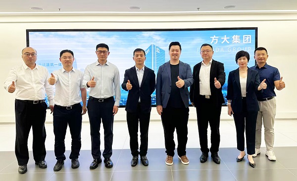 华贸物流董事长陈宇一行到访sunbet申搏